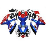 0275 Fairing Suzuki Gsxr600 Gsxr750 K8 08 09 10 Cowling Piaa Blue Red